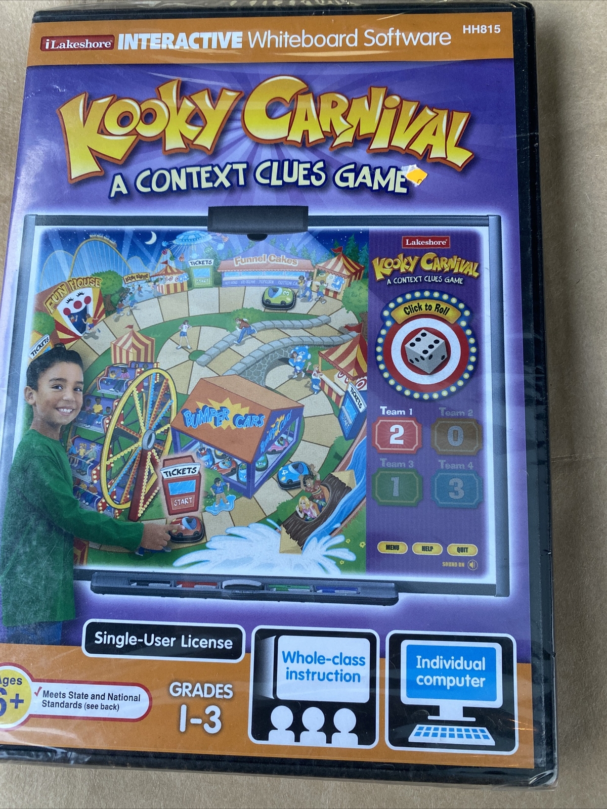 Kooky Carnival A Context Clue Game PC/Mac Grades 1-3
