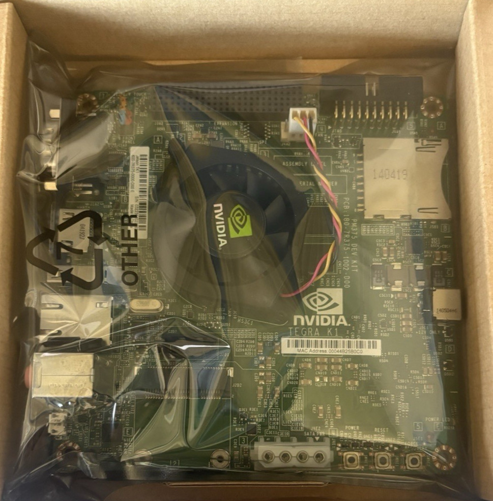 ZOTAC NVIDIA Jetson TK1 Developer Kit - New - Tegra K1, HDMI, USB, SDK