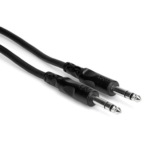 Hosa - CSS-105 -1/4 inch TRS to 1/4 inch TRS Balanced Interconnect Cable  5 ft.