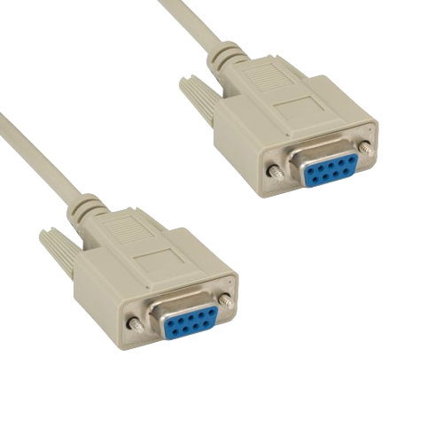 Lot 10 DB9 9 Pin Serial Extension Cable Cord RS-232 28 AWG Female Mold D-Sub PC