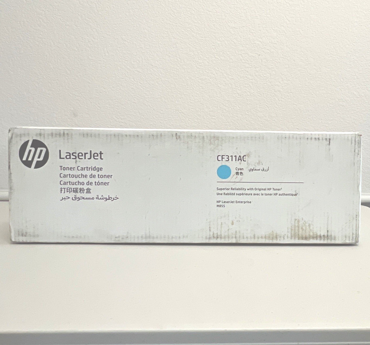 HP CF311AC Cyan Genuine Original LaserJet Toner Cartridge For M855