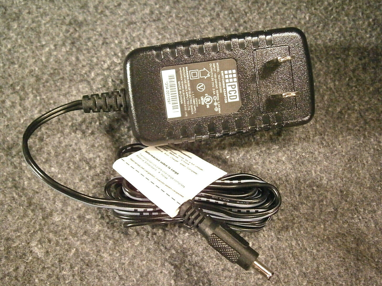 PCD TA31-0502000 5V 2A Switching Adapter Power Supply NEW  ABLEGRID PKPOWER