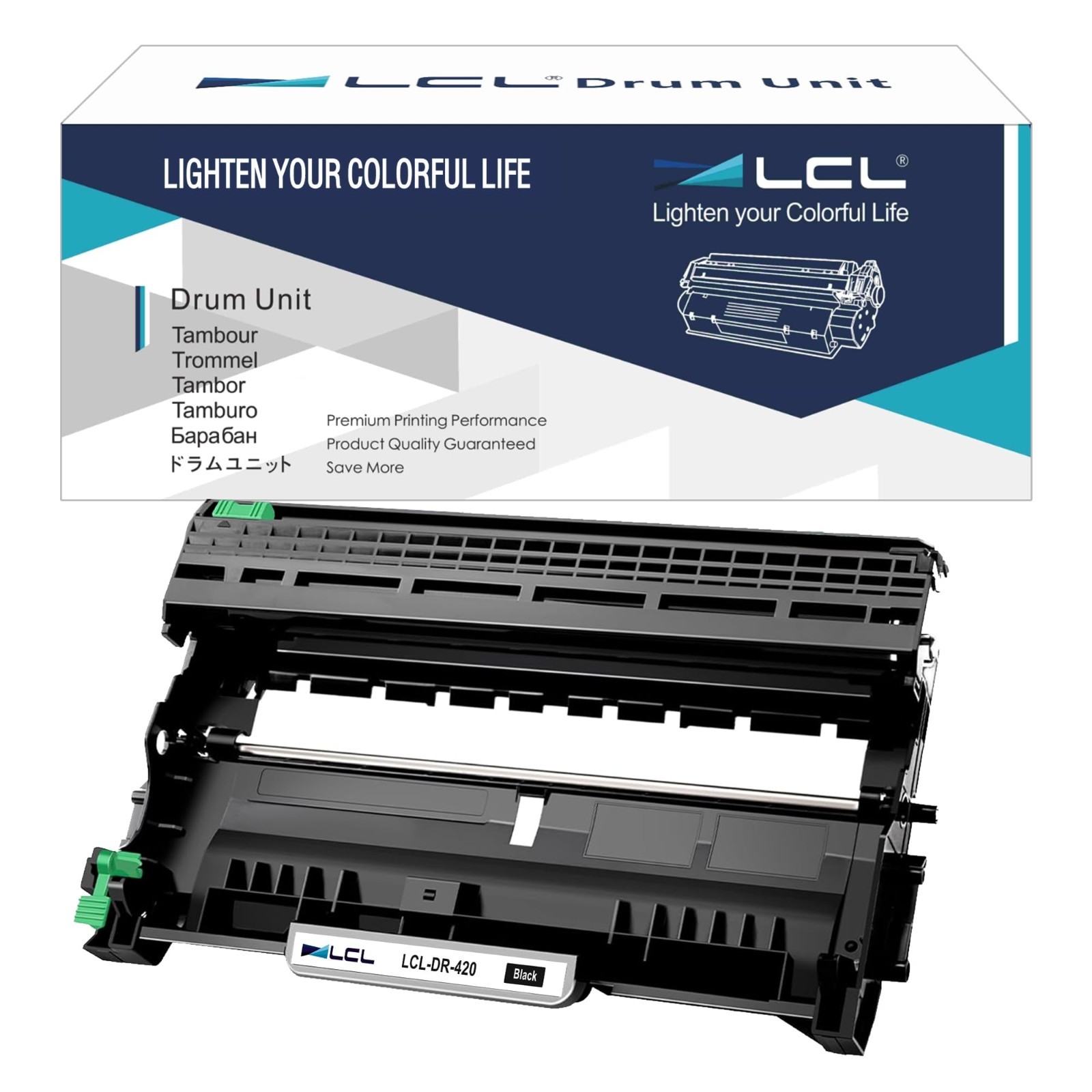 LCL DR420 Drum Unit Replacement for Brother DR 420 DR-420 for DCP-7060D...