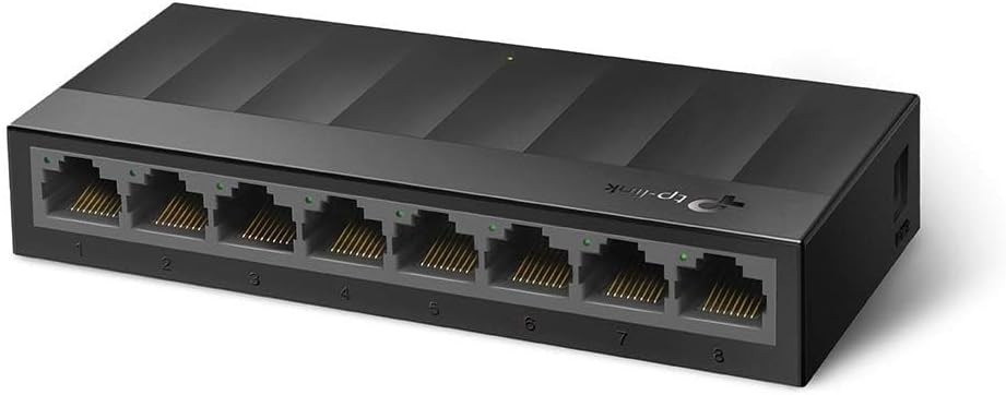 TP-Link LS1008G - Litewave 8 Port Gigabit Ethernet Switch