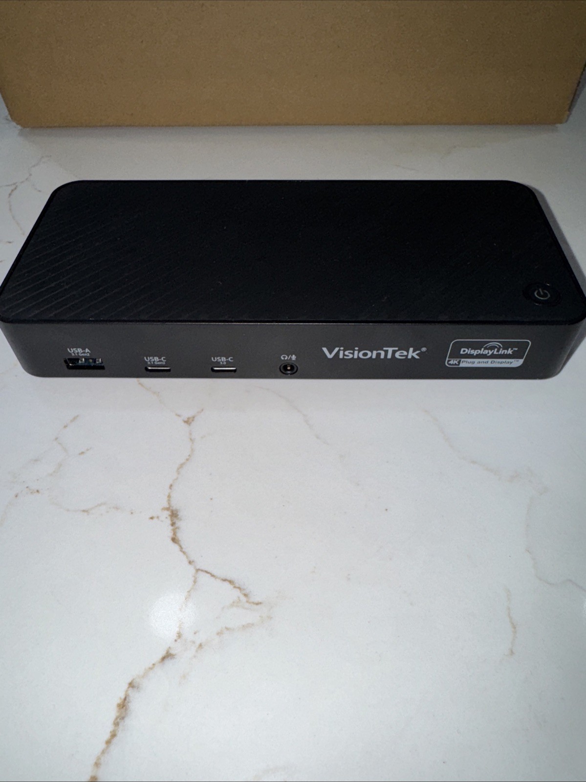 VisionTek VT7000 Triple Display 4K USB 3.0 USB-C 100W Docking Station 901468