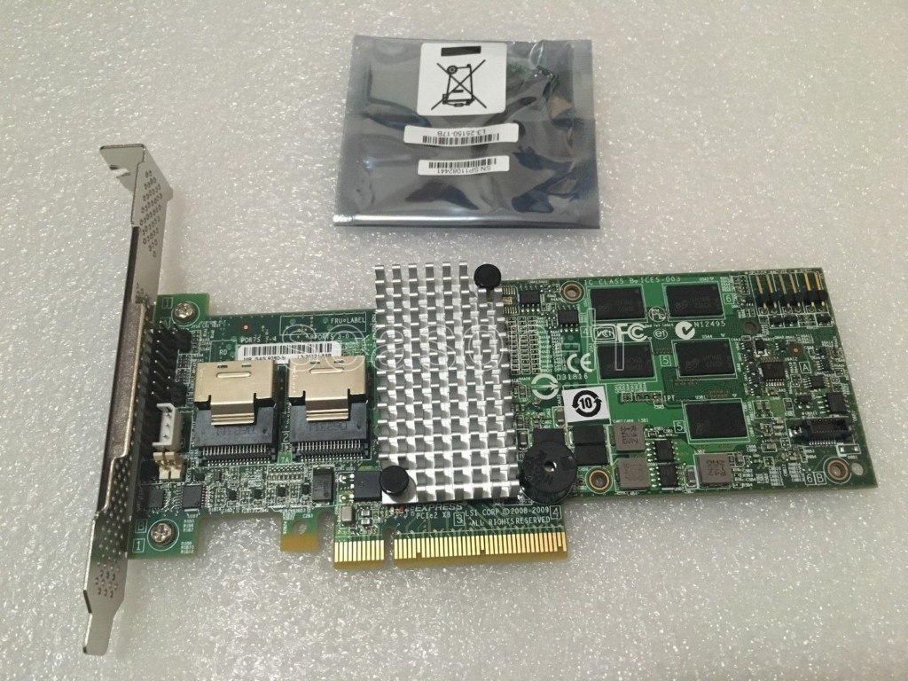 LSI00202+LSI00292 Megaraid SAS 9260-8i+SSD 2.0 RAID controller  