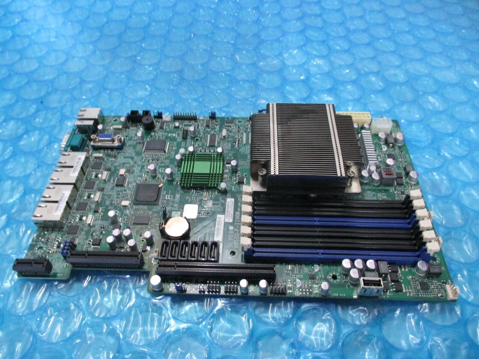 Supermicro X8SIU-F-II008 REV:1.00 Motherboard w/ Intel X3450 SLBLD CPU 