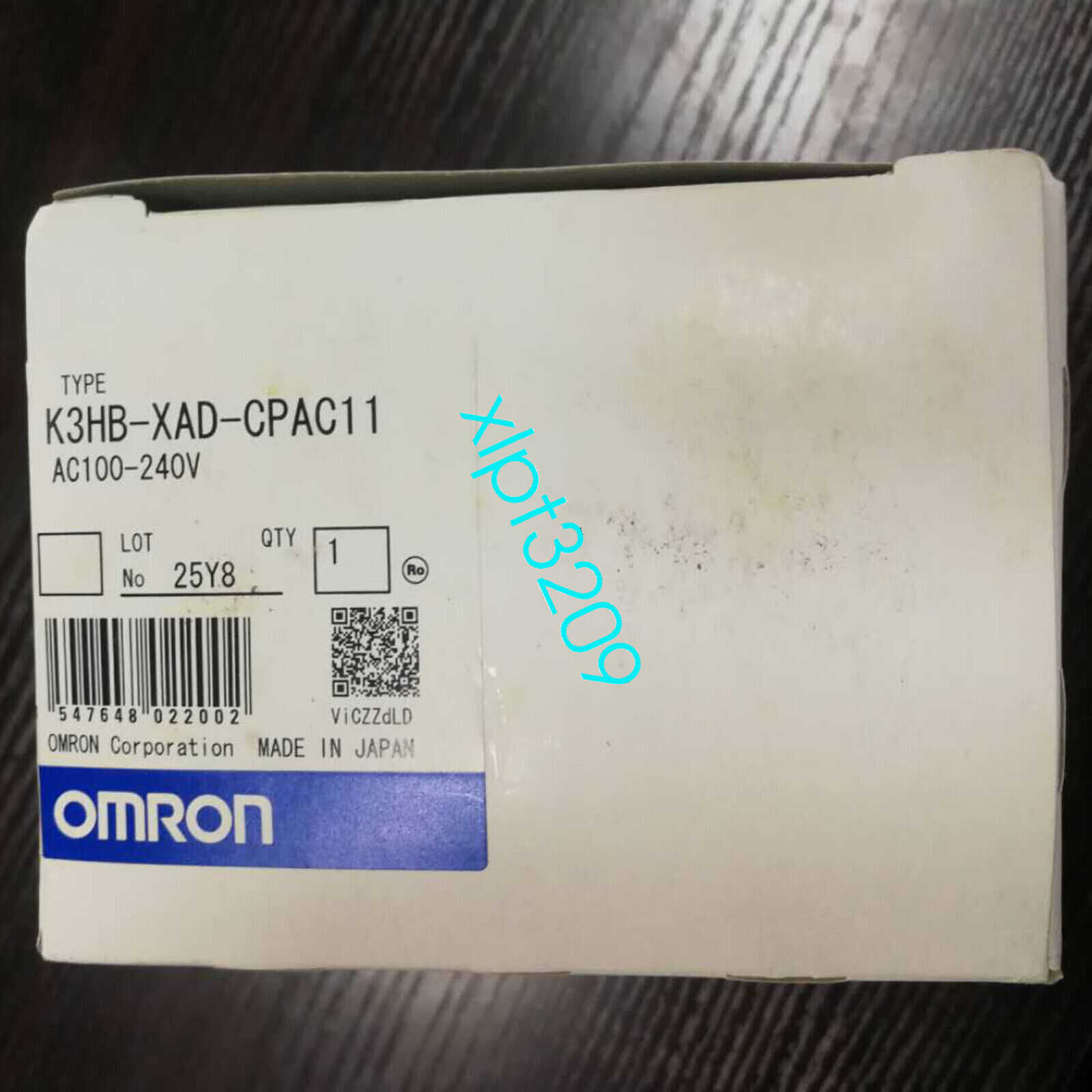 K3HB-XAD-CPAC11 new omron  current and voltage rotation table FedEx or DHL