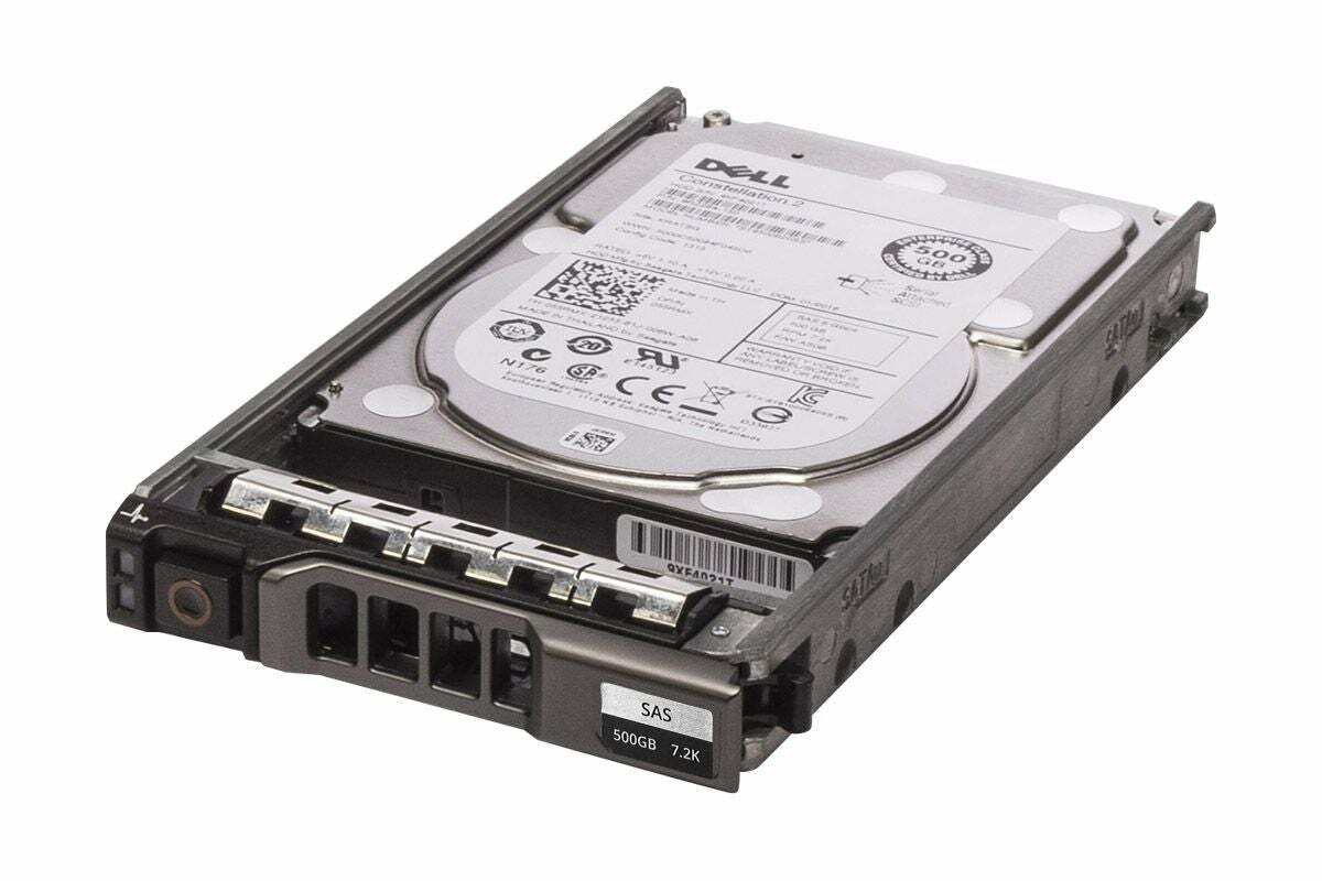 55RMX DELL 055RMX  500GB 7.2K SFF 2.5'' SAS HDD HARD DRIVE W/TRAY ST9500620SS