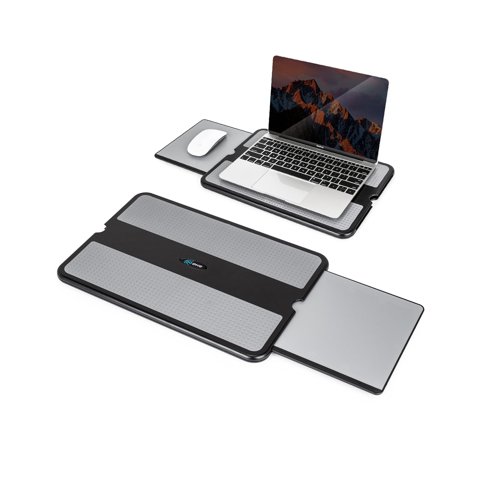 EHO Laptop Lap Pad - Laptop Stand Pad w Retractable Mouse Pad Tray, Anti-Slip...