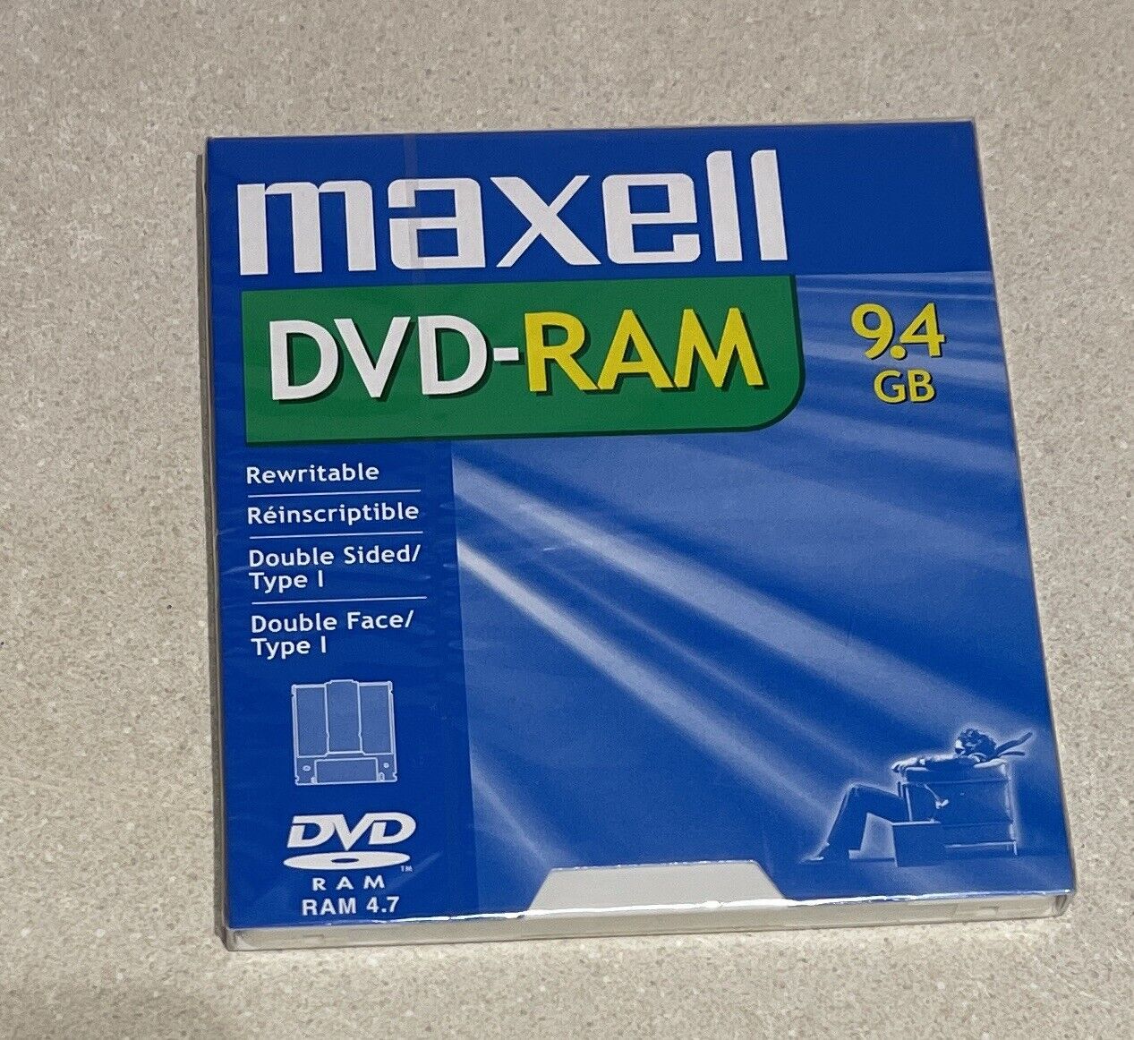 Maxell, DVD-Ram 9.4GB Rewritable Disk, 636045