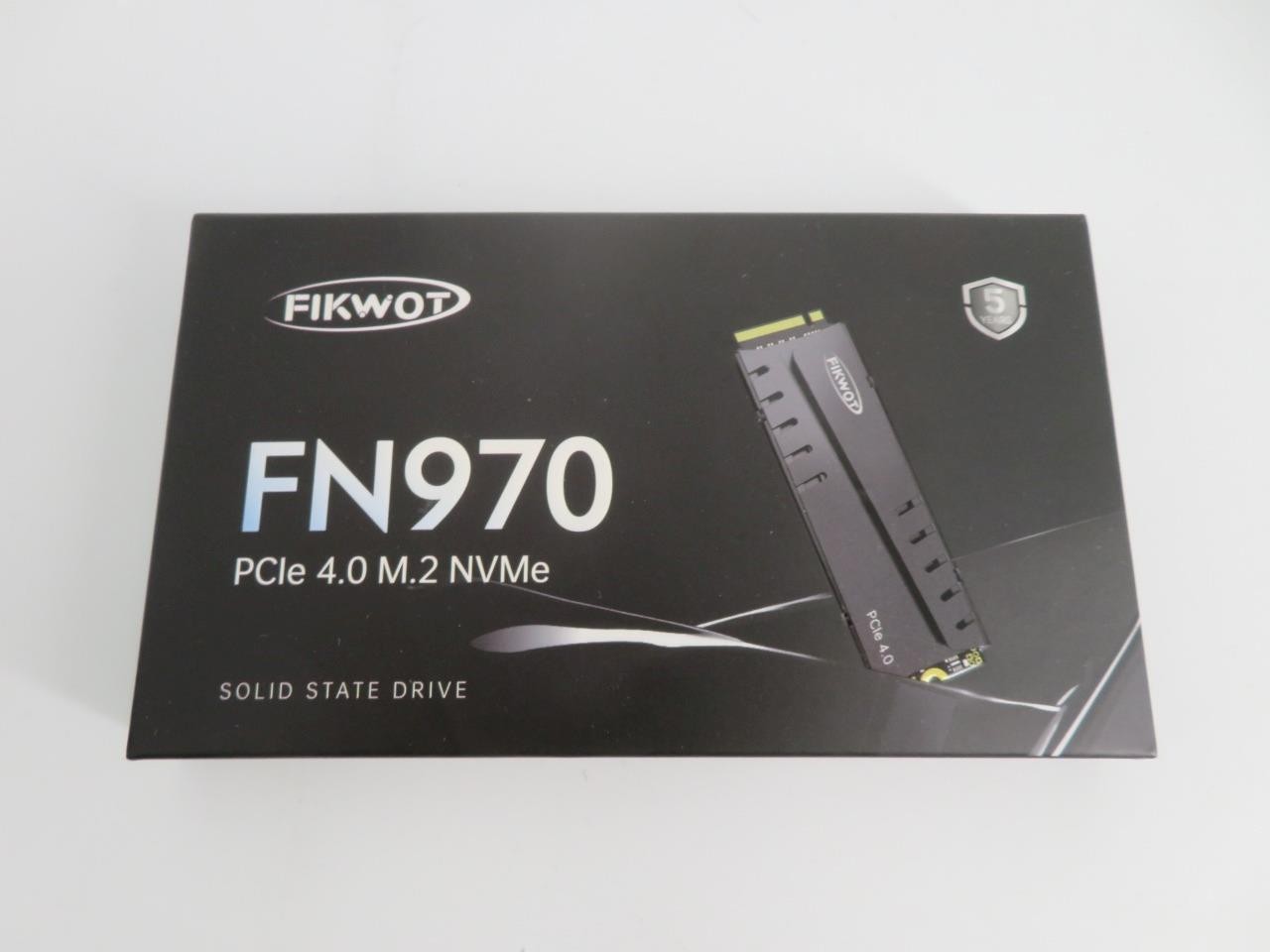 NEW - Fikwot FN970 PCOe 4.0 M.2 2280 NVMe 1TB SSD Internal Drive PC PS5 - SEALED