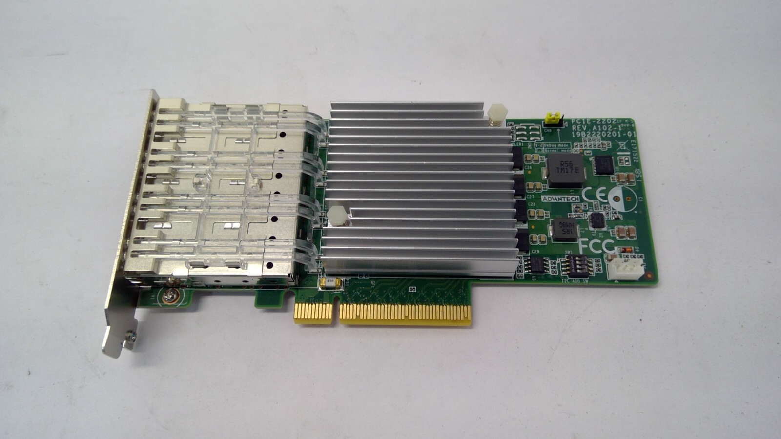 ADVANTECH PCIE-2230NP Quad Port 10GB SFP+ PCIE Network Adapter Card