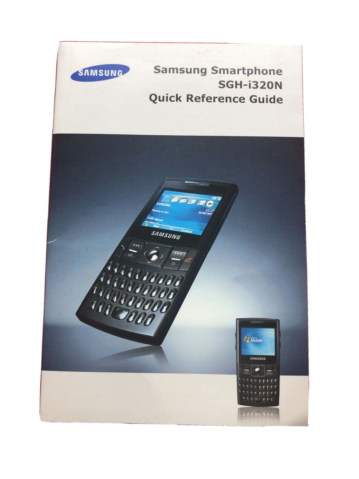 samsung smartphone sgh-i320n quick reference guide