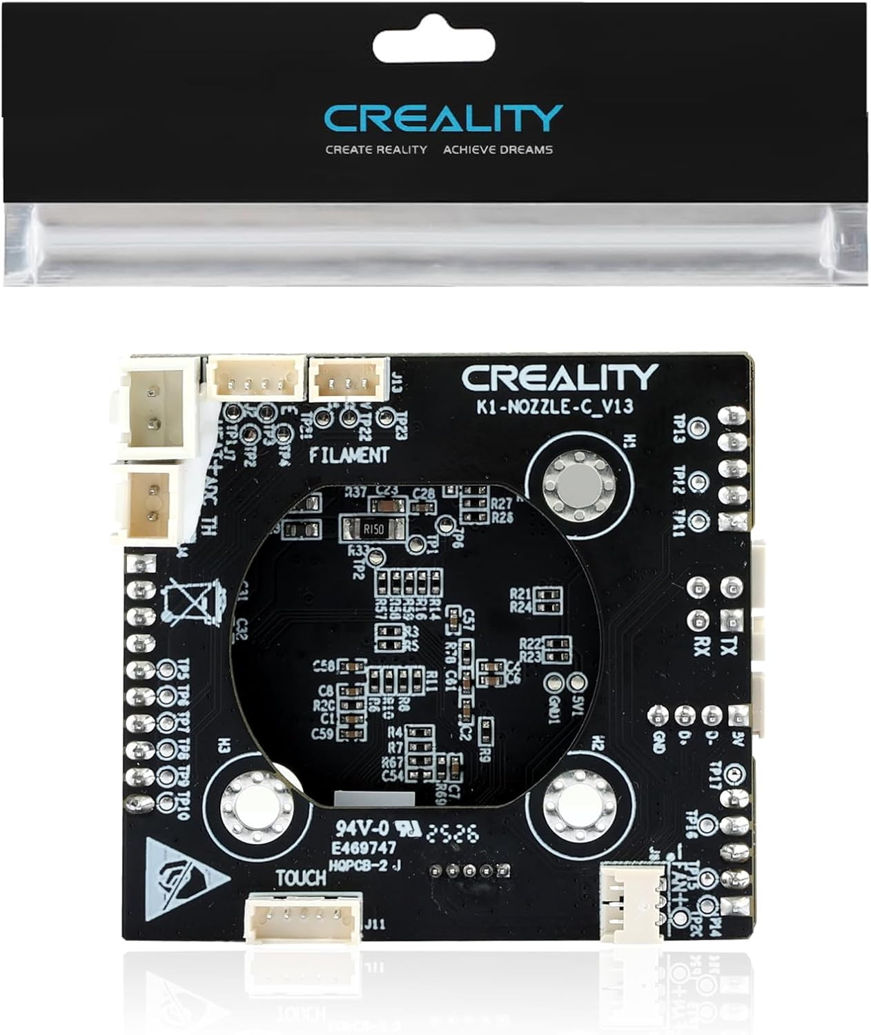 K1 Series Hotend Adapter Board T9_GD32F303CBT6 NOZZLE-C-V13 HQPCB-2 Original K1C