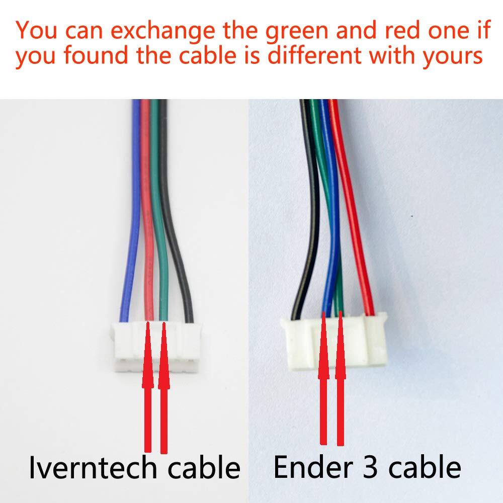6pcs 1.5m Xh2.54 4pin To 6pin Terminal Stepper Motor Cables For 3d Printer Nema 