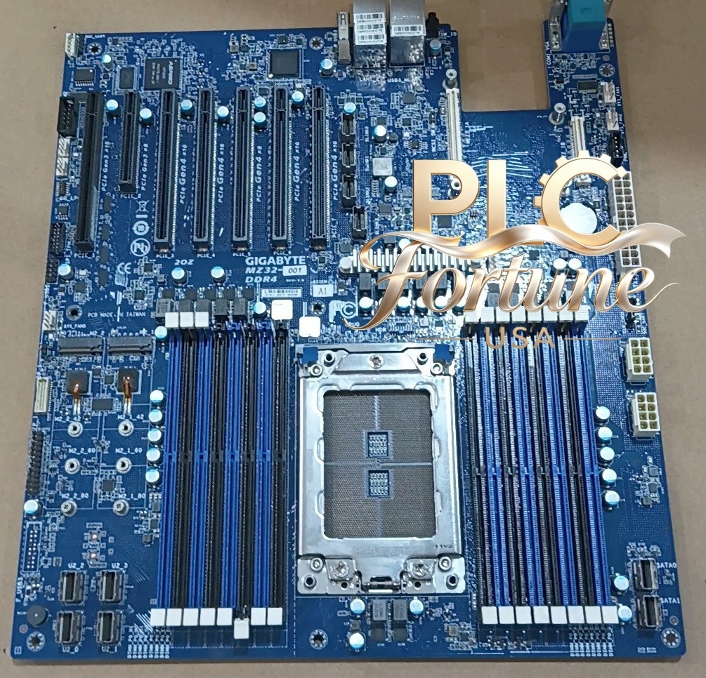 Used Gigabyte mz32-001 Rev 1.0 Support 7001 7002 7003 Series DDR4 Motherboard