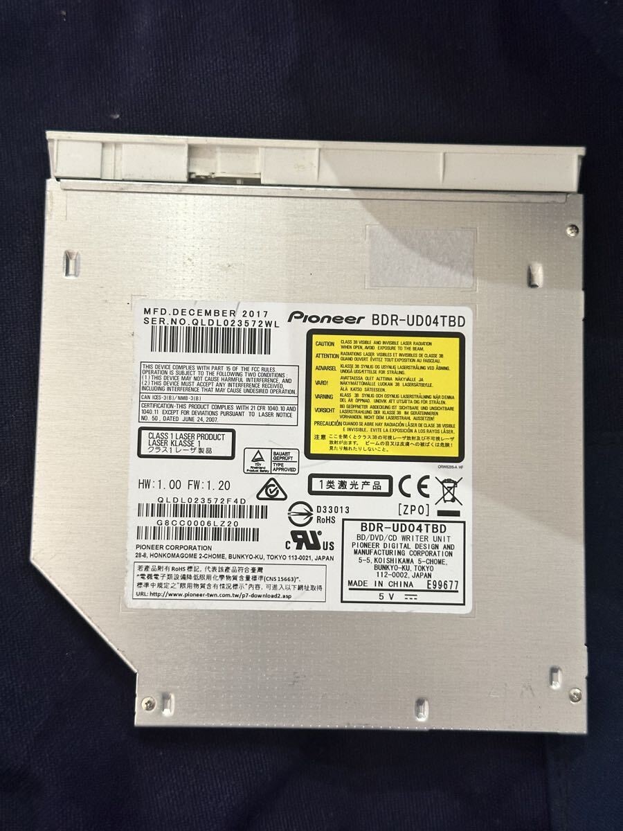 Pioneer BDR-UD04TBD UHD Blu-ray Internal Drive