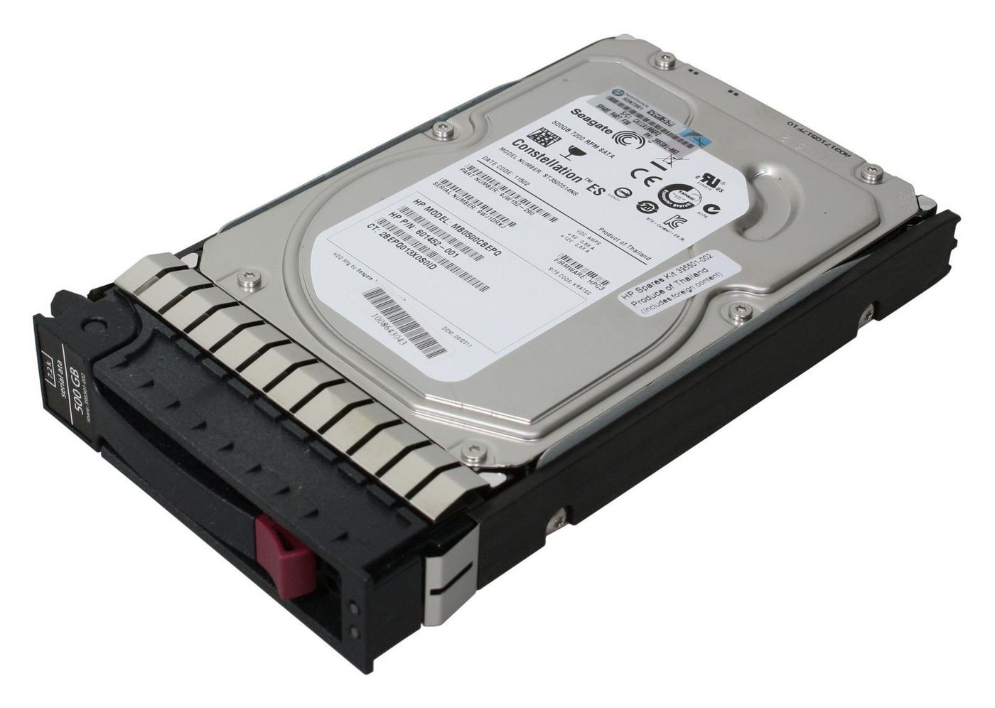 HP 39501-002 395473-B21 500GB 7.2Krpm Hot Plug SATA 500GB, SATA, 3.5, 500G ~E~