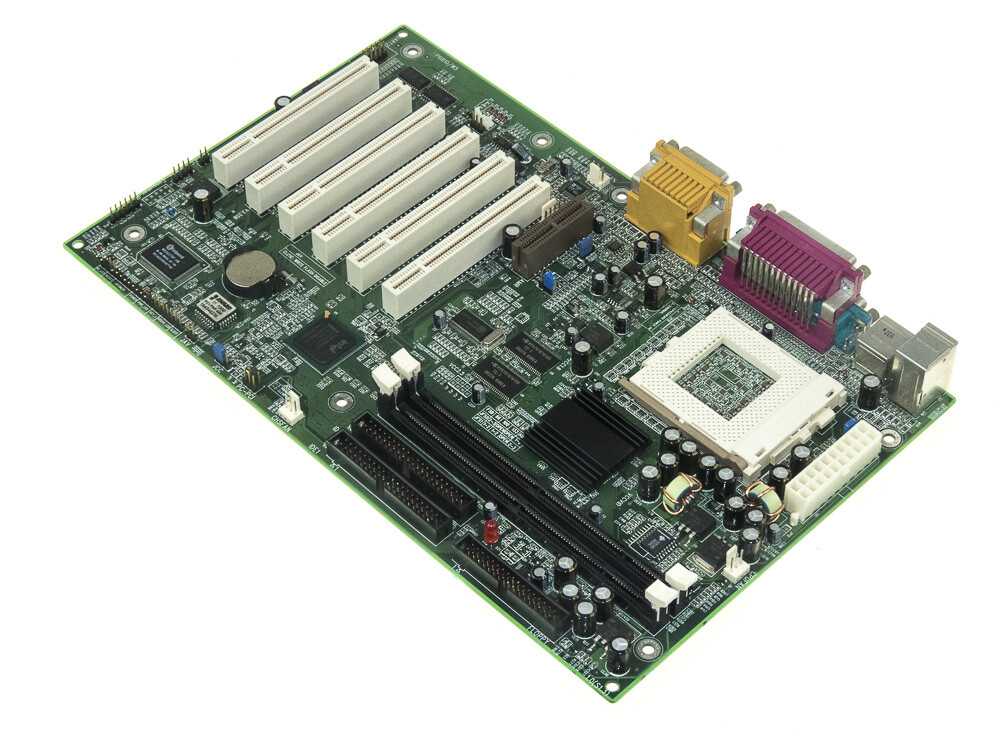 QDI P6I810/W5 Motherboard Socket 370 2X SDRAM AGP 6X PCI ATX Mainboard