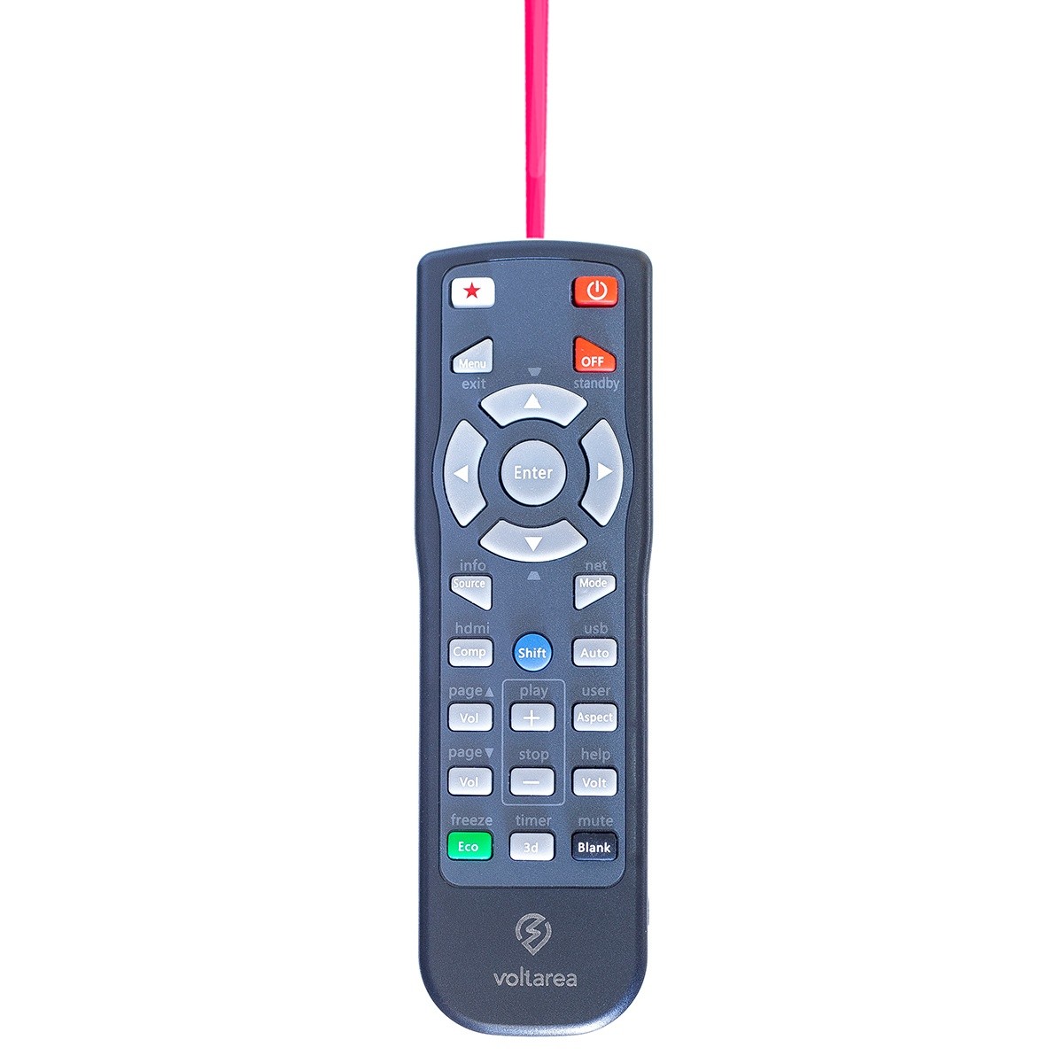 Remote Control For Mitsubishi ES100U EX100U projector with Laser Pointer