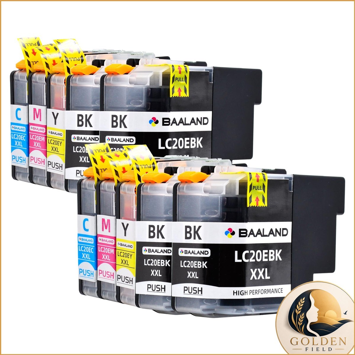 LC20E XXL Ultra-high Capacity Ink Cartridges for Brother LC20E