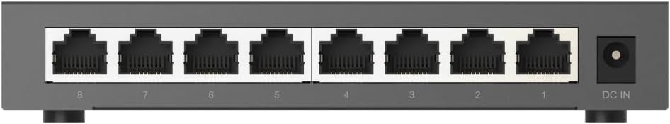 QNAP QSW-1108-8T-R2-US 8-Port 2.5GbE Unmanaged Switch