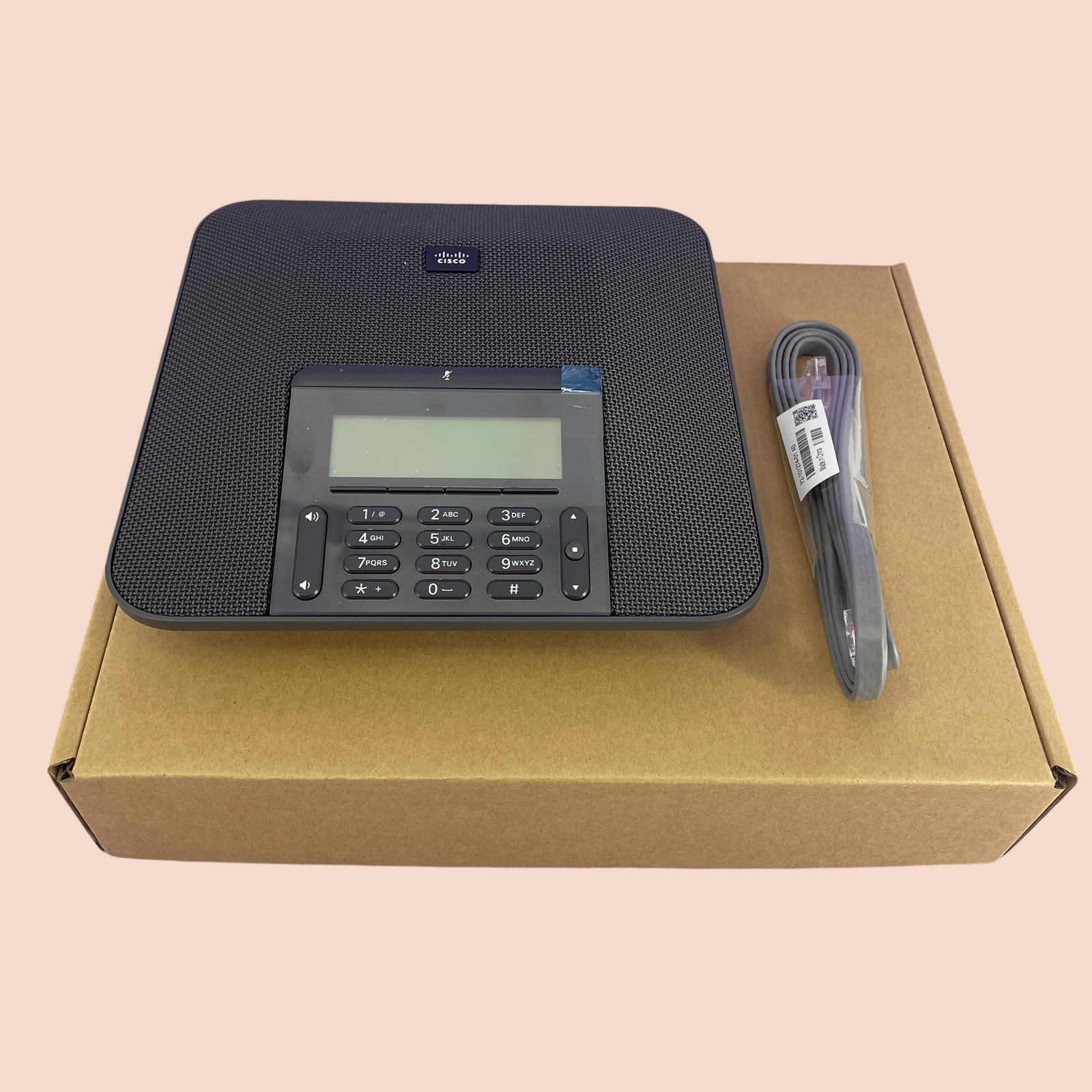 Cisco IP Conference Phone CP 7832 3.4" Monochrome LCD, CP-7832-K9 black #0977