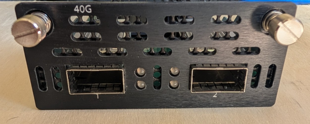 Check Point CPAC-2-40F-B CX424A Dual Port 40GbE Module QSFP Interface Card