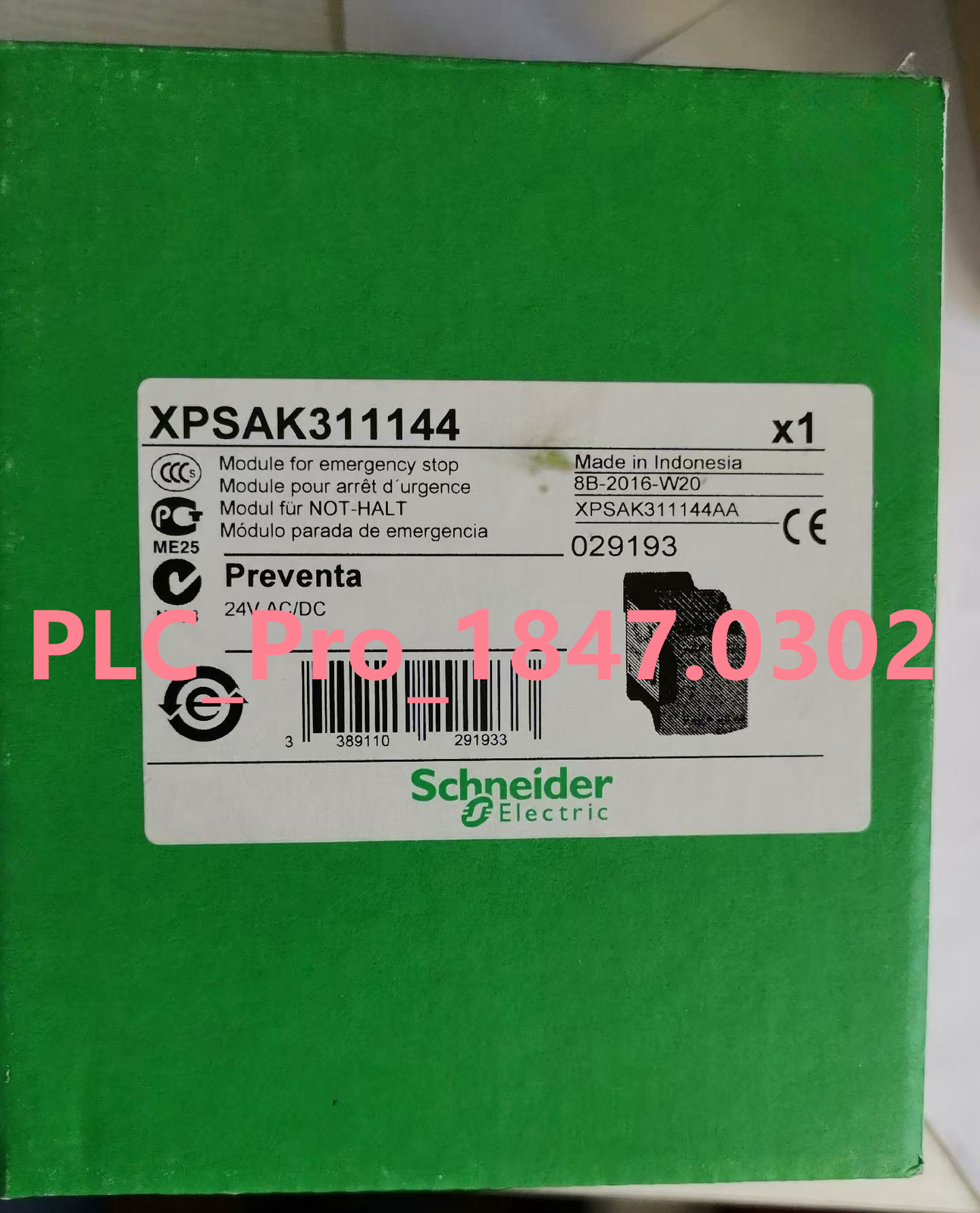 1PCS New Schneider XPSAK311144 Safety Relay XPS-AK311144 Fast Shipping