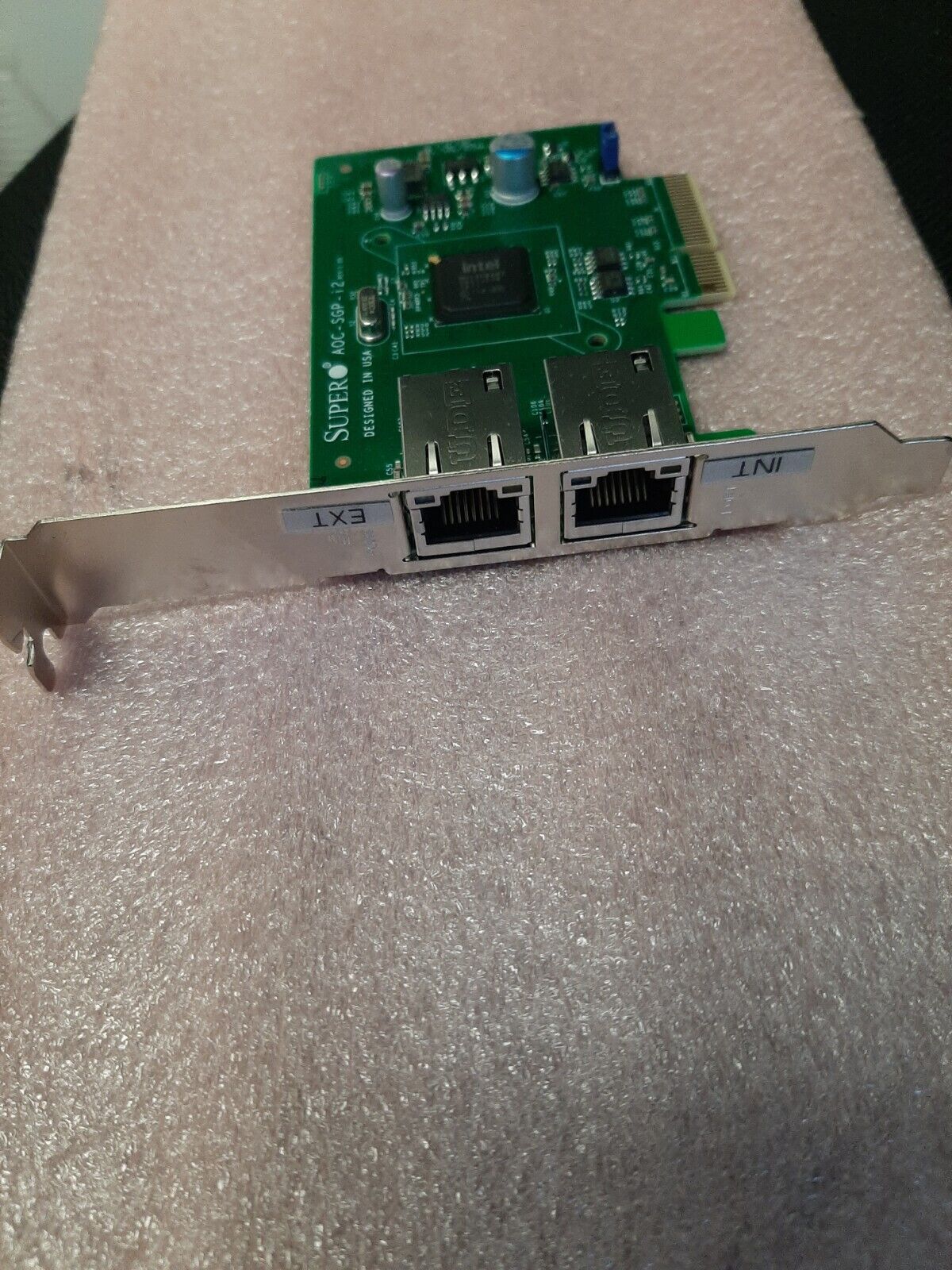 Supermicro AOC-SGP-i2  2-Port Gigabit Ethernet Controller Network Adapter