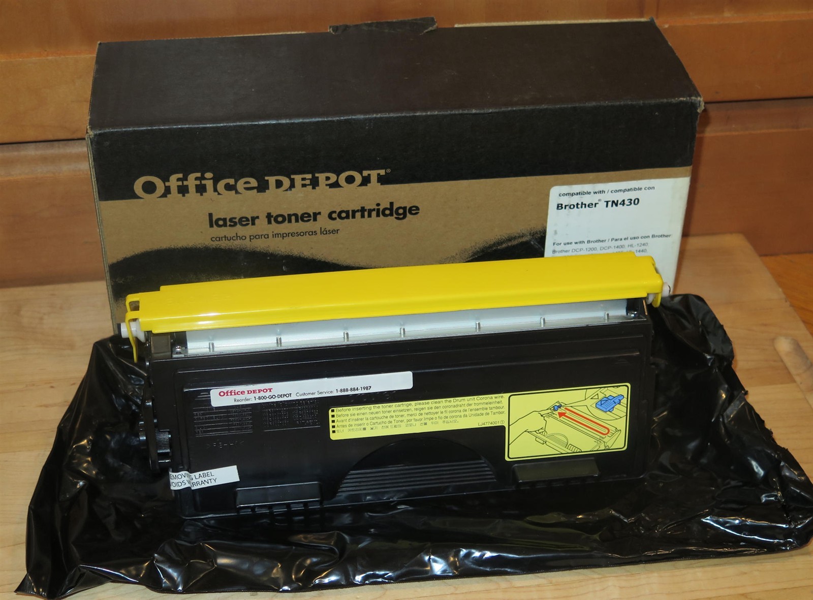 Office Depot Laser Toner Cartridge - Black for Brother TN-430