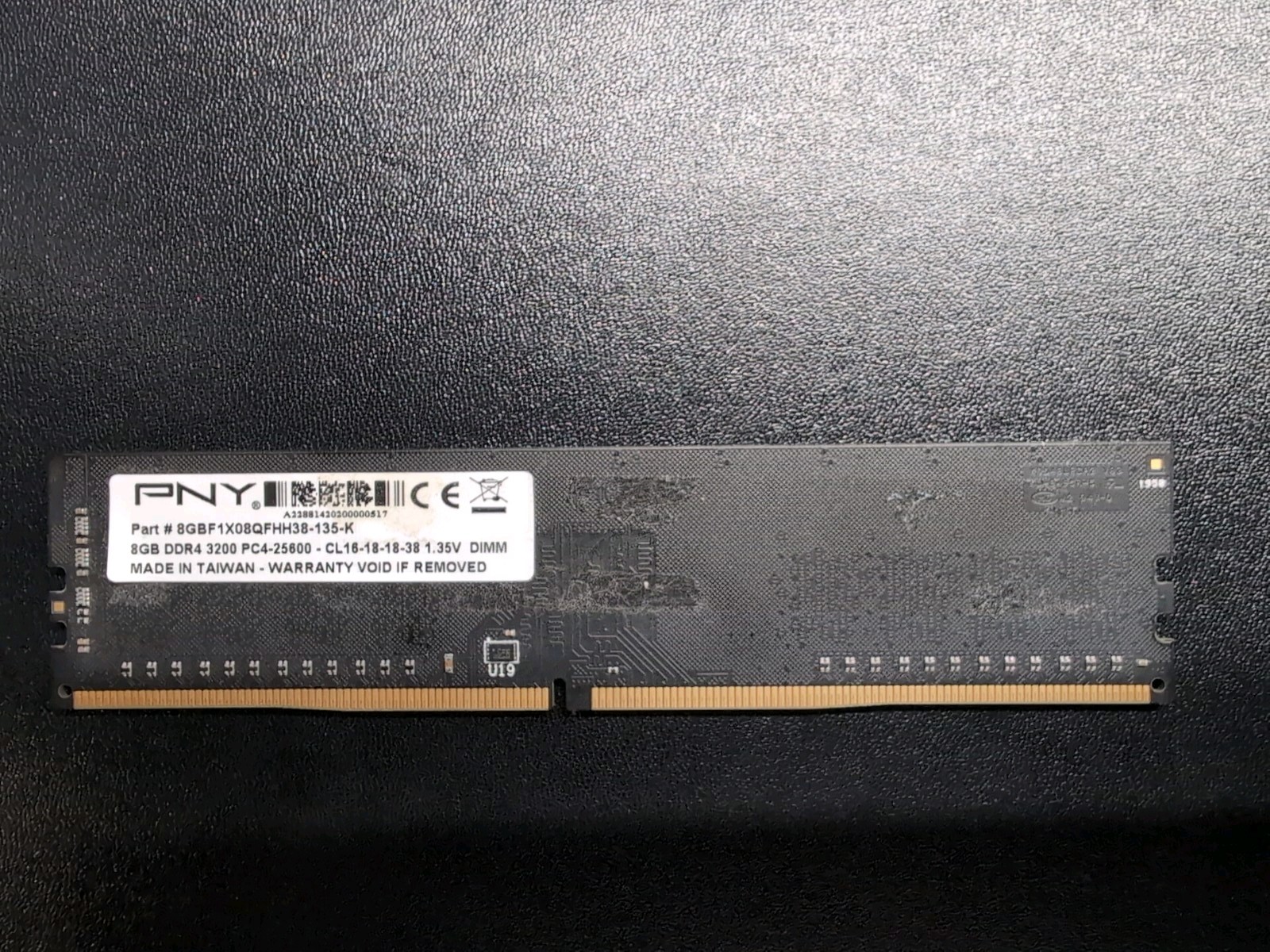 PNY 8GB DDR4 3200MHz PC4-25600 DIMM