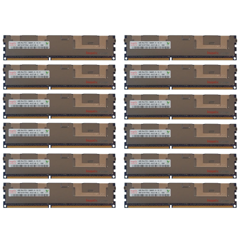 48GB Kit 12x 4GB HP Proliant SL270S SL4540 WS460c G8 647650-071 Memory Ram