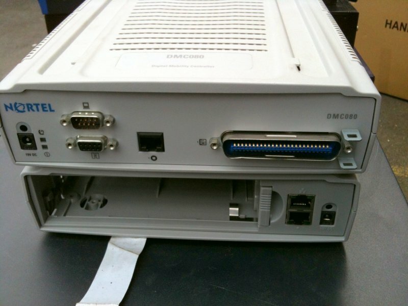 Nortel DMC080 Digital Mobility Station + BCM 50 Expansion Unit, Used, READ