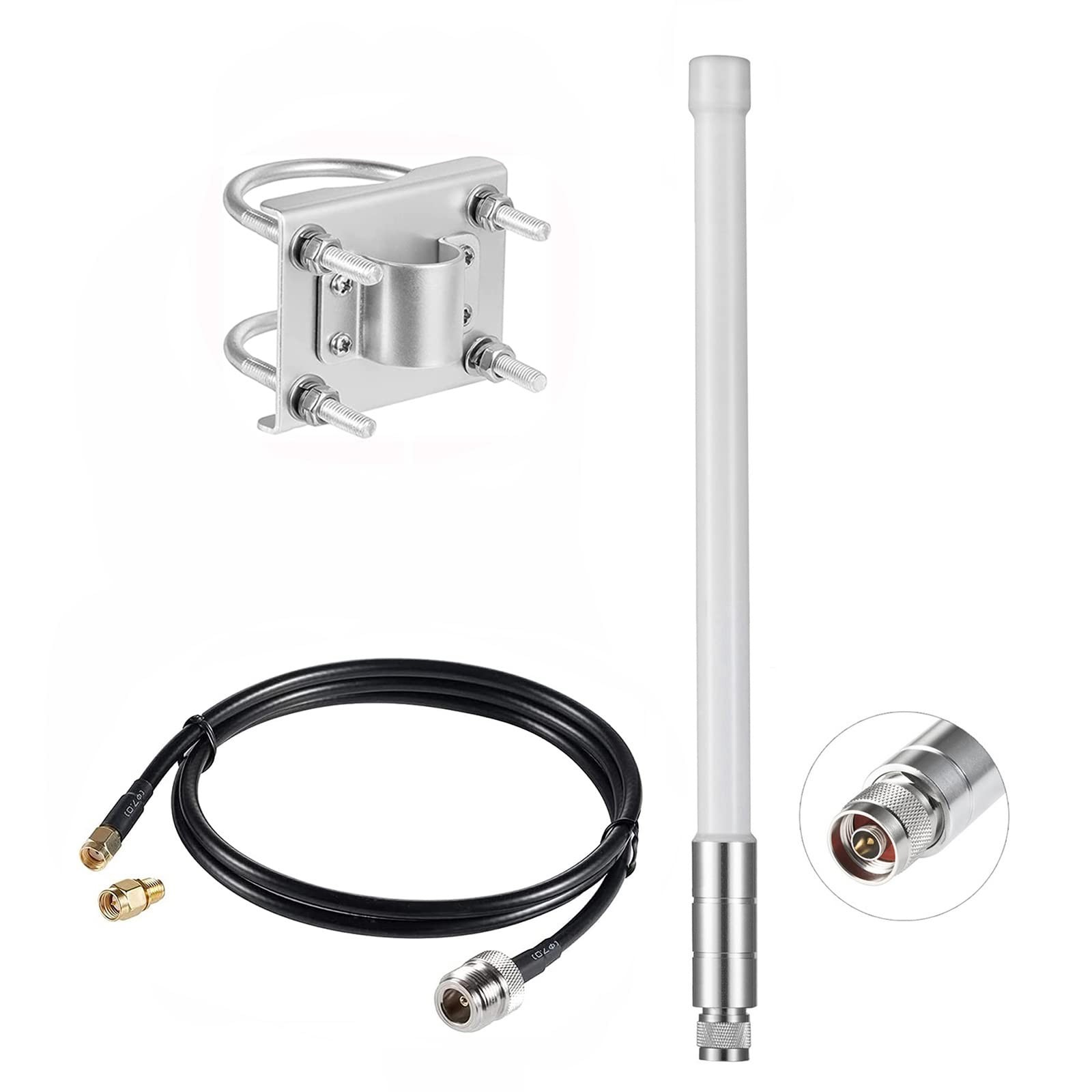 Lora 915MHz Antenna 5.8dBi Long Range 10FT Cable Helium Hotspot Nebra 1 PCS