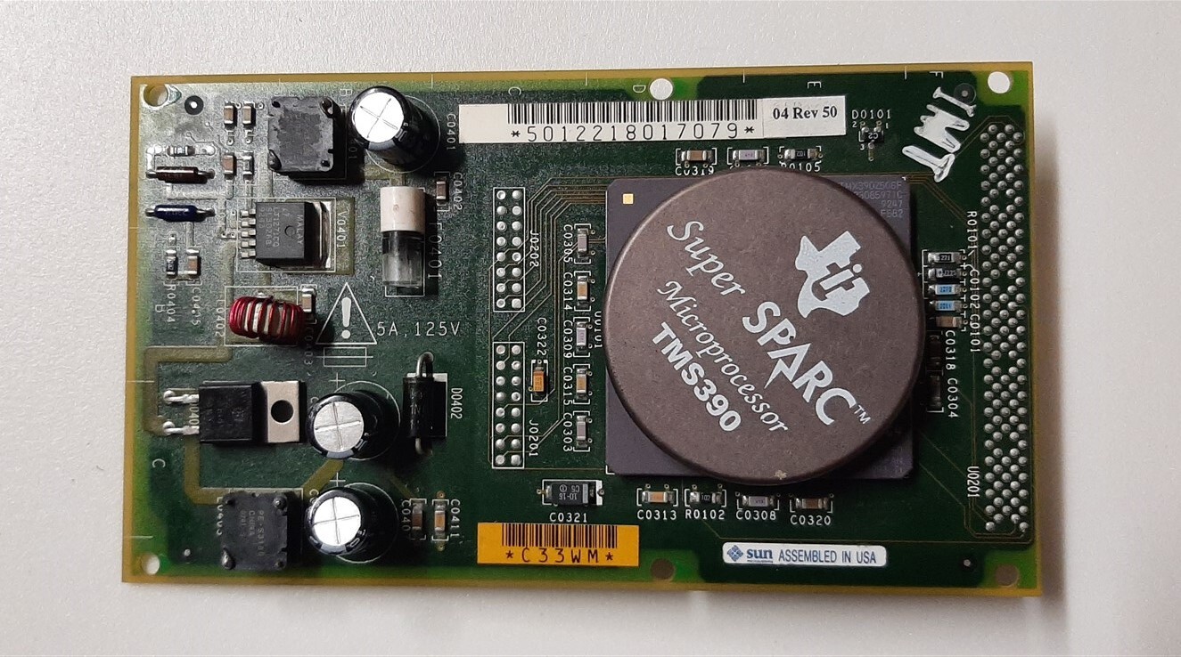 Sun 501-2218 SM20 SuperSPARC Module SPARCstation 10