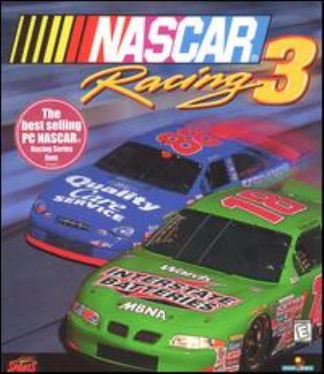 NASCAR Racing 3 PC CD drive pro stock car driver race track pit crew season game