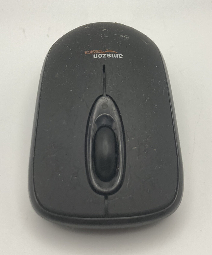 Genuine Amazon Basics (MG-0975) Small Black Wireless Computer Mouse no receiver