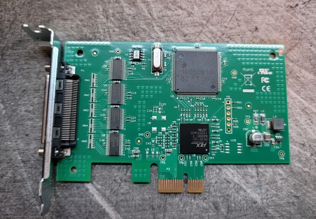 Digi 50001341-03 Neo PCIe 8 Port SCSI Adapter Card 95014961A - LOW PROFILE