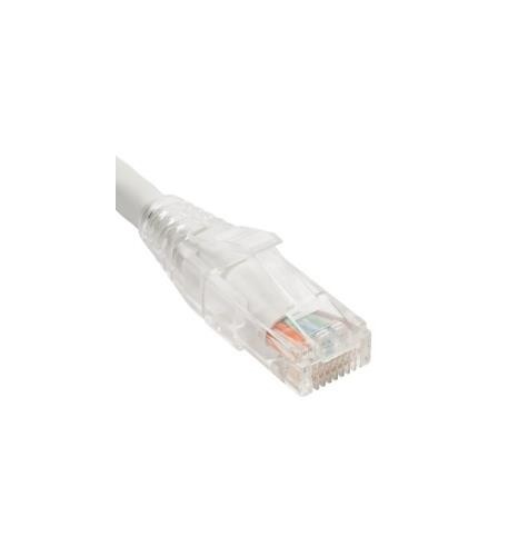 ICC ICPCSP14WH Cat5e Clear Boot Patch Cord White 14'