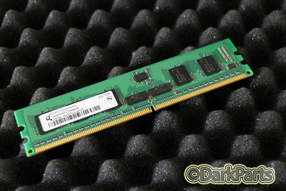 Qimonda HYS72T32000DR-5-B 256MB Memory RAM PC2-3200R