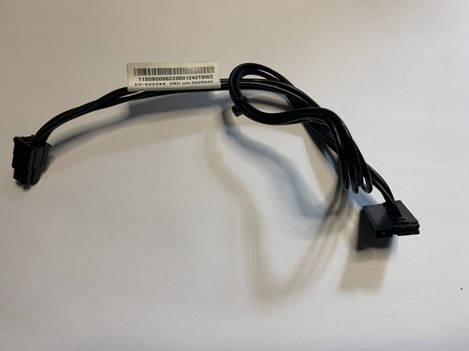 2* IBM Lenovo ThinkCentre M93P M83 Series SFF HDD/ODD SATA Power Cable 54Y9340
