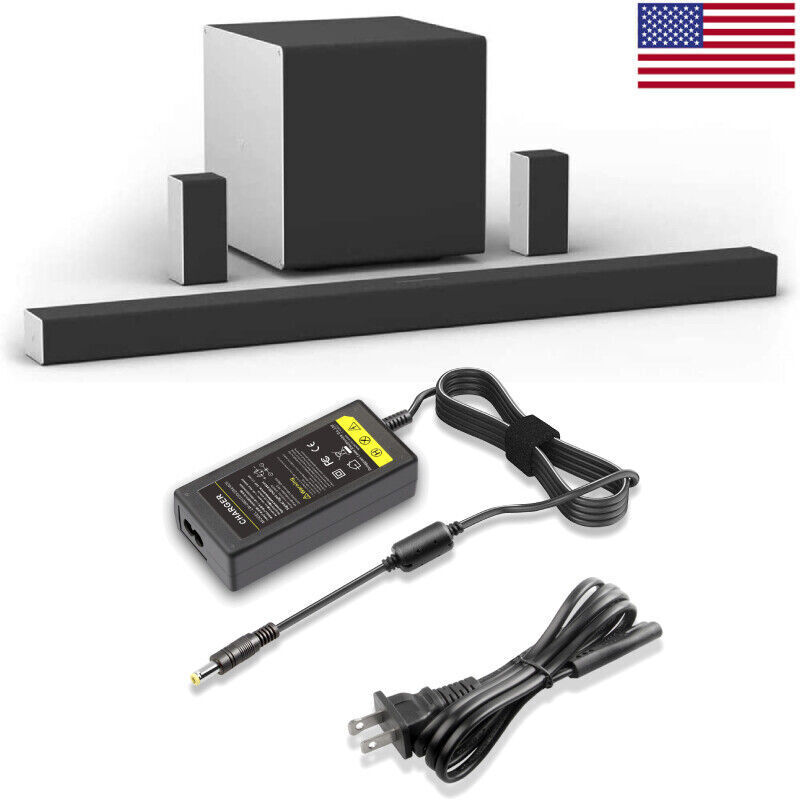 Charger For Vizio Soundbar VSB200 VSB205 VSB210 VSB211 Adapter Power Supply Cord