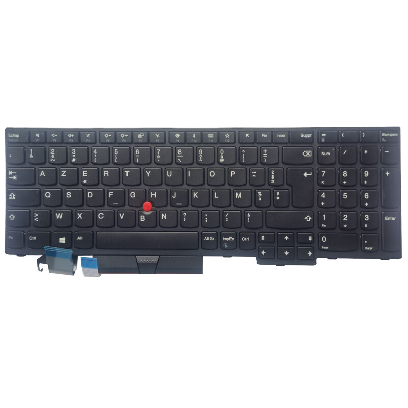 French Keyboard new For Lenovo ThinkPad E580 E585 E590 E595 no Backlit