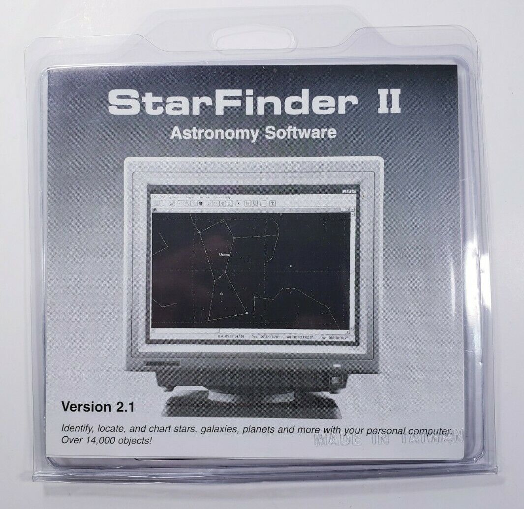 NEW Rare, Star Finder II, 2.1, Astronomy Software 1997 Floppy Disk