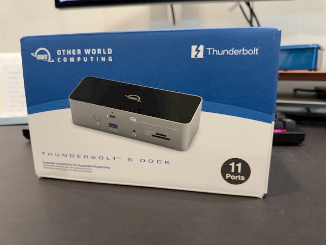 OWC 11-Port Thunderbolt 5 2.5GbE Docking Station with 140W PD (OWCTB5DOCK11P)