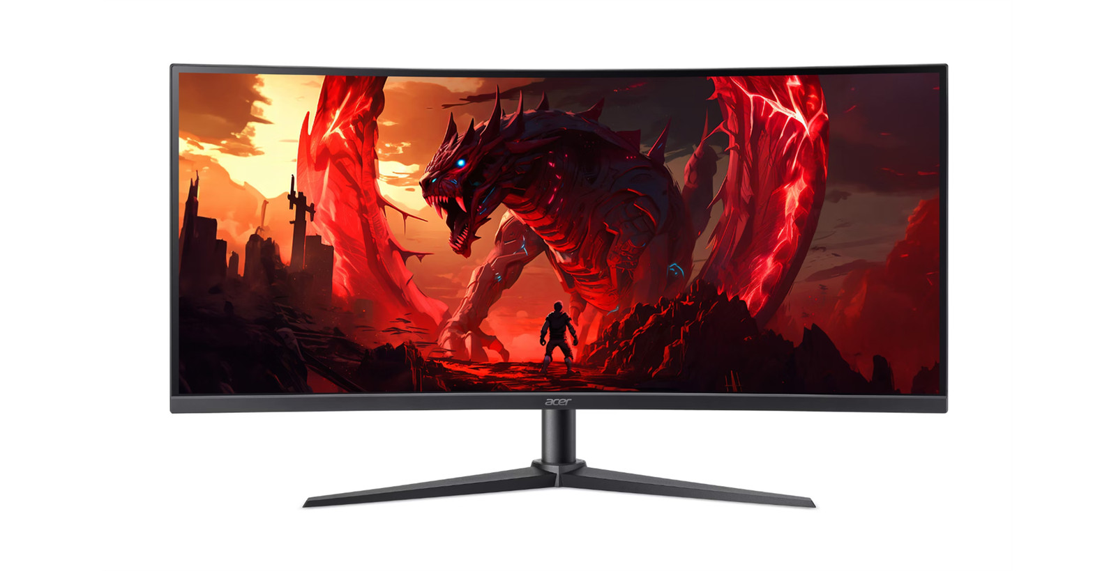 Acer 34" Nitro XZ340CUR X0 Monitor Curved UWQHD 200Hz 1ms 100x100 Refurbished