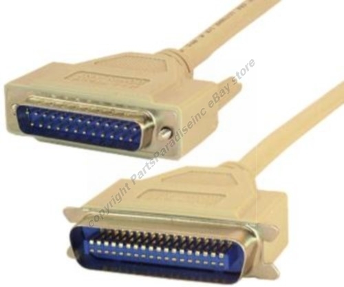 Lot10 3ft IEEE1284 Shielded Parallel Printer DB25pin~Centronic36 Cable$SHdisc{AB