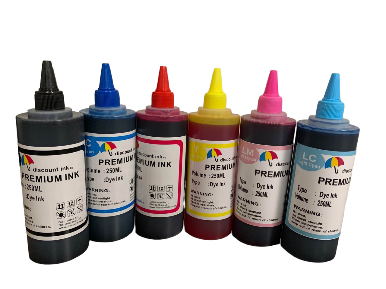 Refill ink kit for Epson 79 T079 Artisan 1430 Stylus Photo 1400 1410 6X250ML